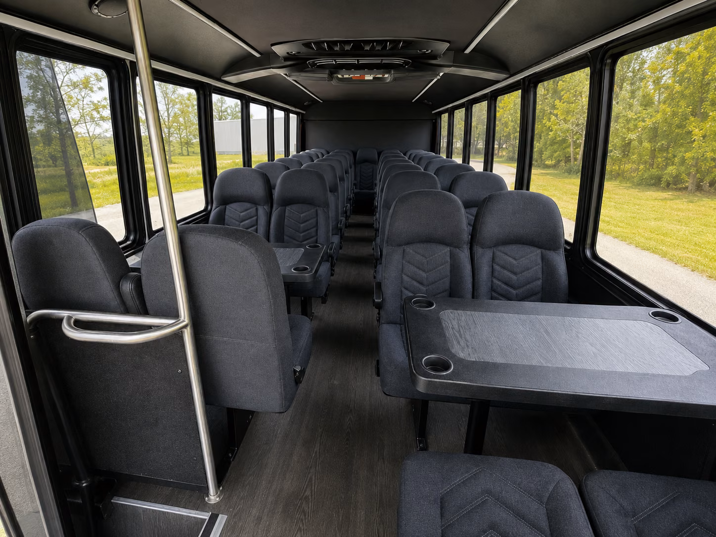 richmond 18 passenger minibus inside