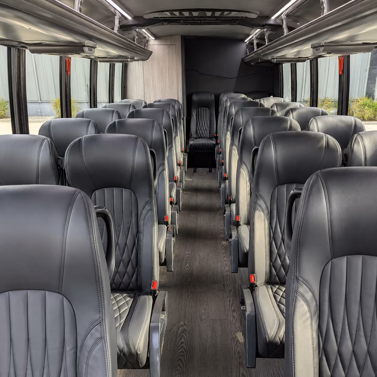 richmond 28 passenger minibus inside