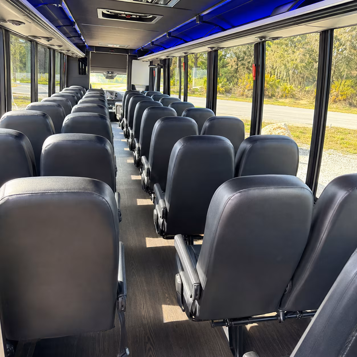 richmond 30 passenger minibus inside