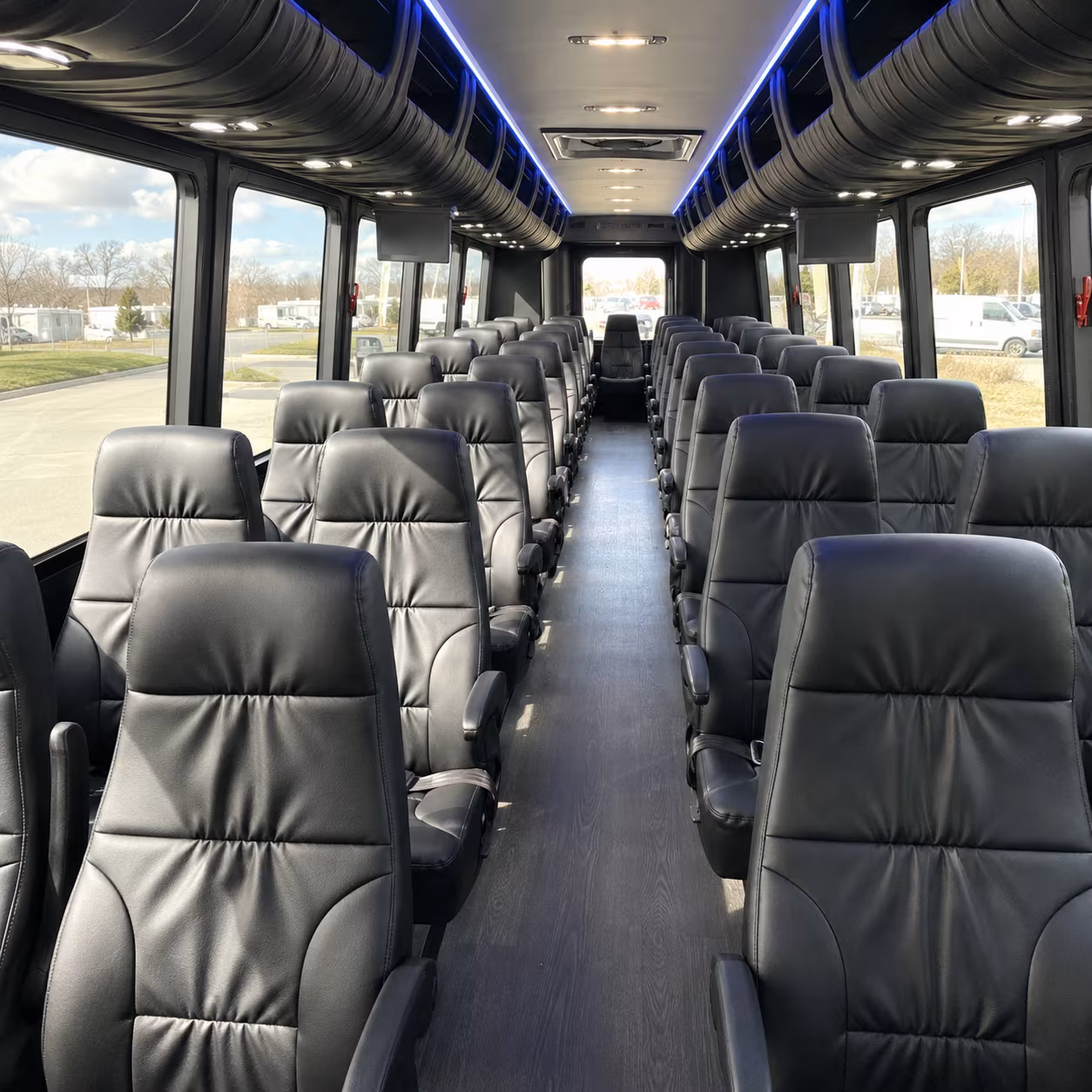 richmond 35 passenger minibus interior
