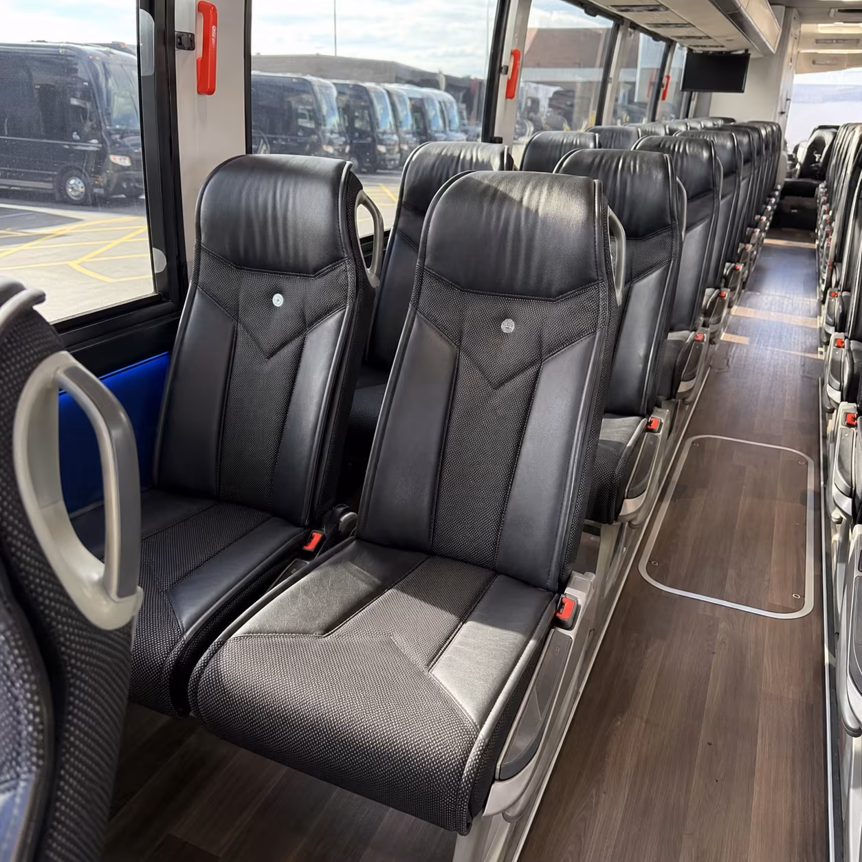 richmond 40 passenger charter bus interior