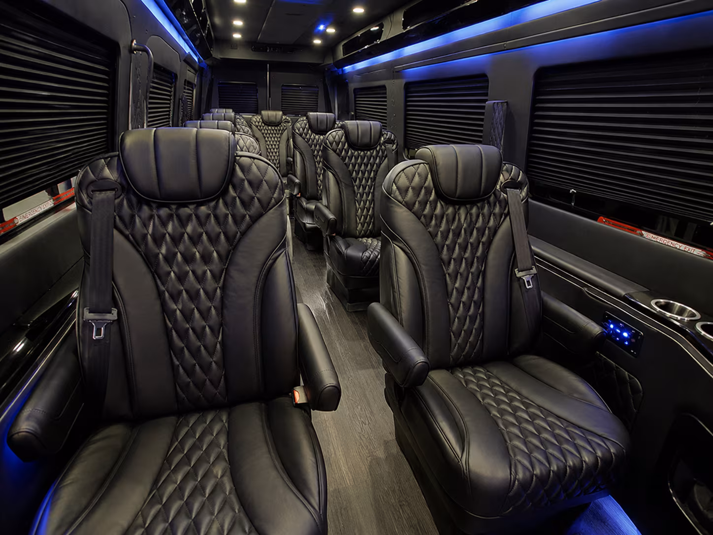 richmond airport transportation onboard seating