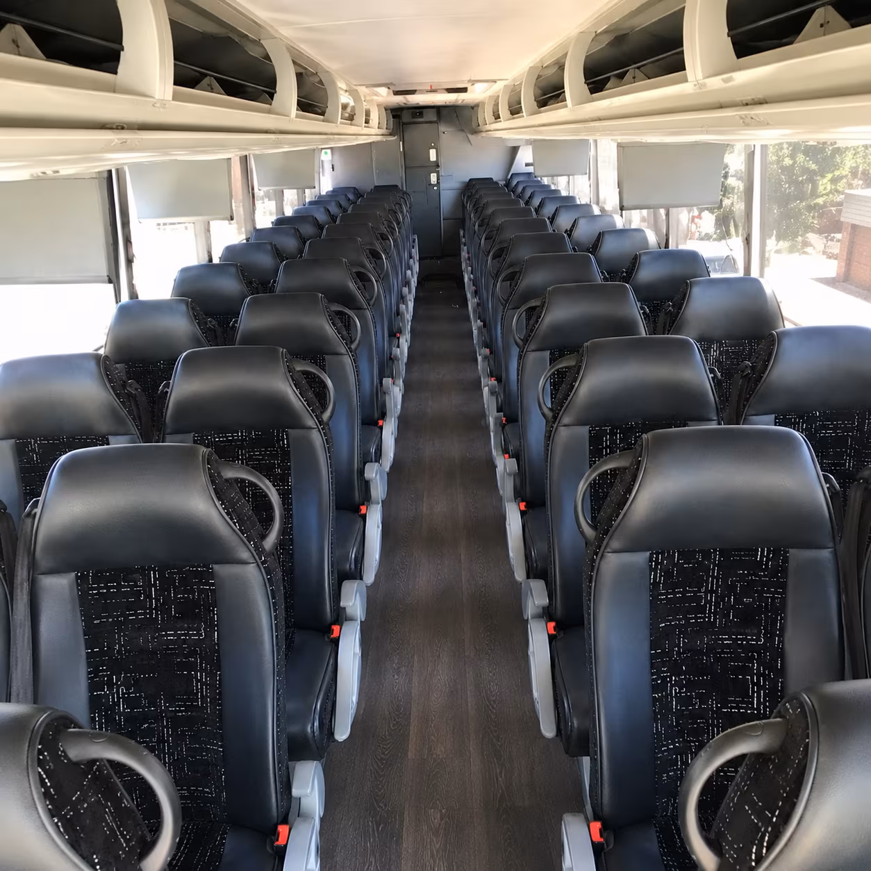 richmond charter bus inside