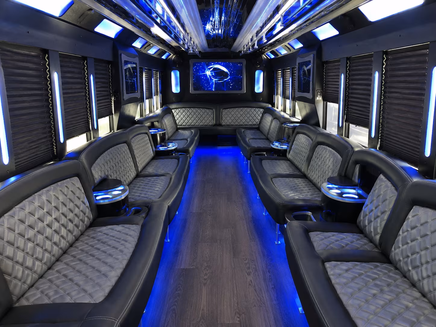 richmond holiday party bus rental