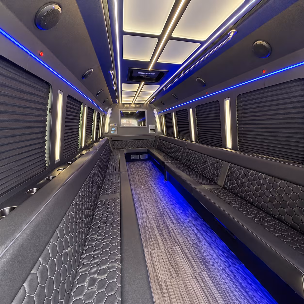 richmond party bus inside