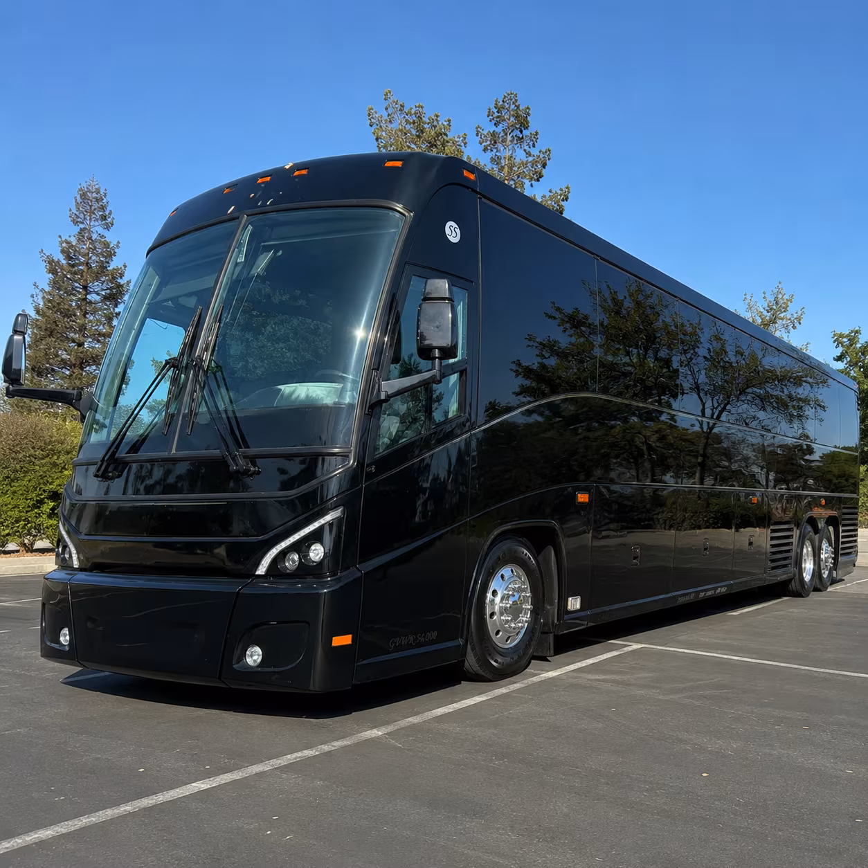 richmond wedding charter bus rental